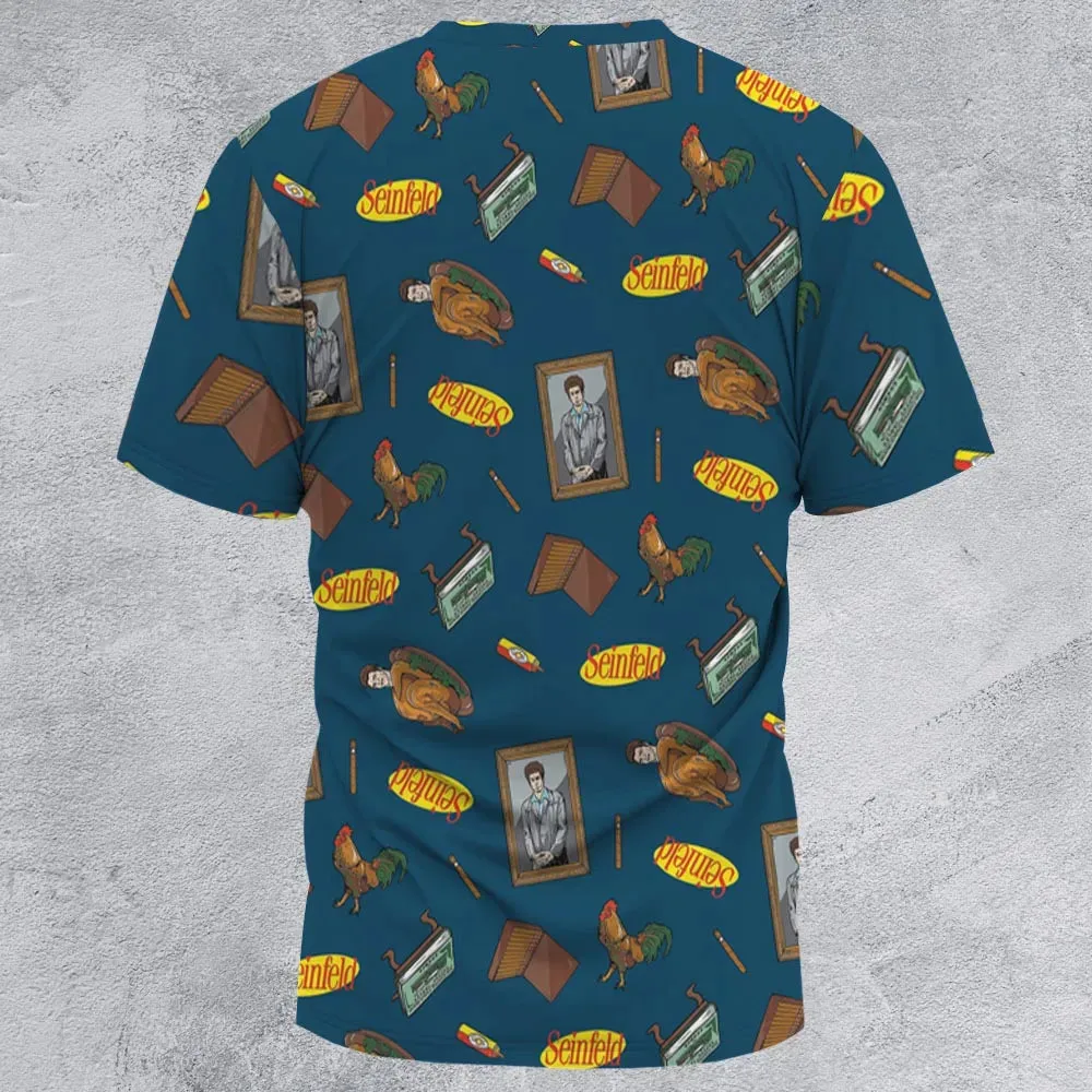 Seinfeld Kramer Icons Pop Culture All-Over Print Unisex T-Shirt - 3