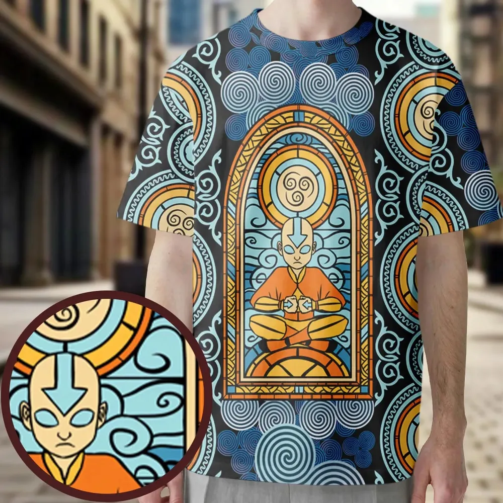 Air Avatar Avatar the Last Airbender All-Over Print Unisex T-Shirt - 3