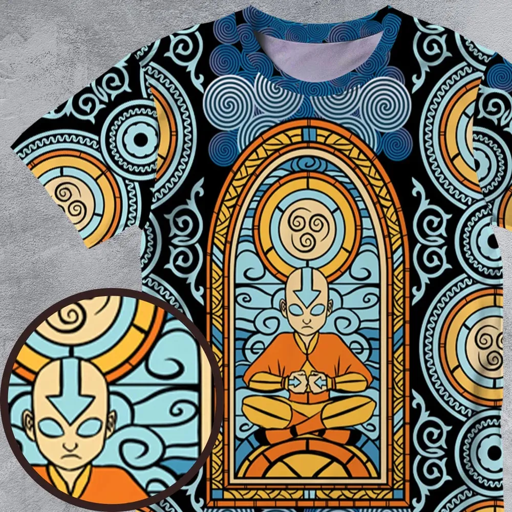 Air Avatar Avatar the Last Airbender All-Over Print Unisex T-Shirt - 4