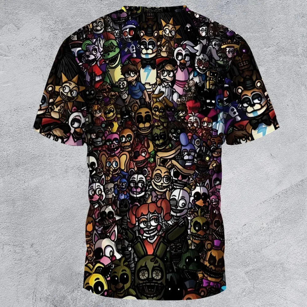 Doing A FNAF All-Over Print Unisex T-Shirt - 2