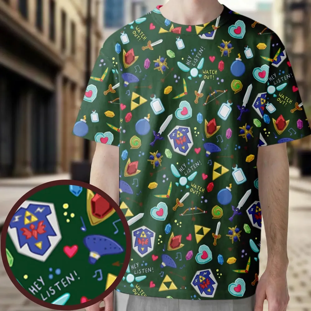 The Legend Of Zelda All-Over Print Unisex T-Shirt - 4