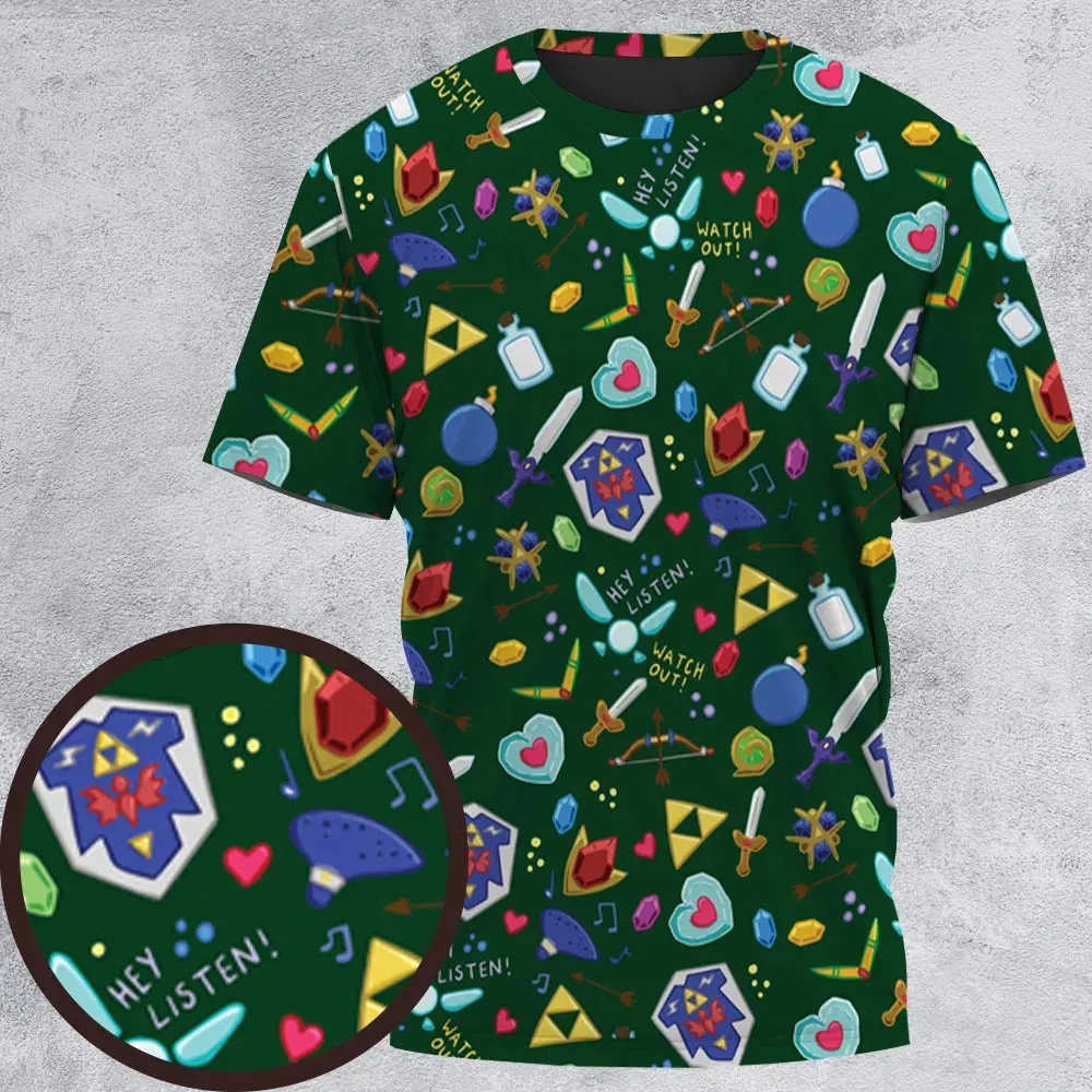The Legend Of Zelda All-Over Print Unisex T-Shirt - 2