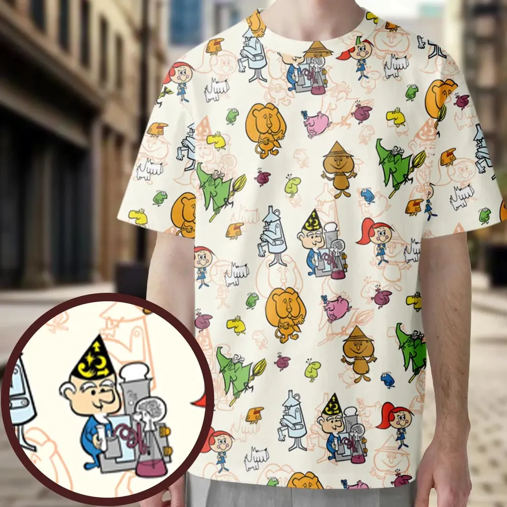 Chibi Tales Of The Wizard Of Oz All-Over Print Unisex T-Shirt - 4