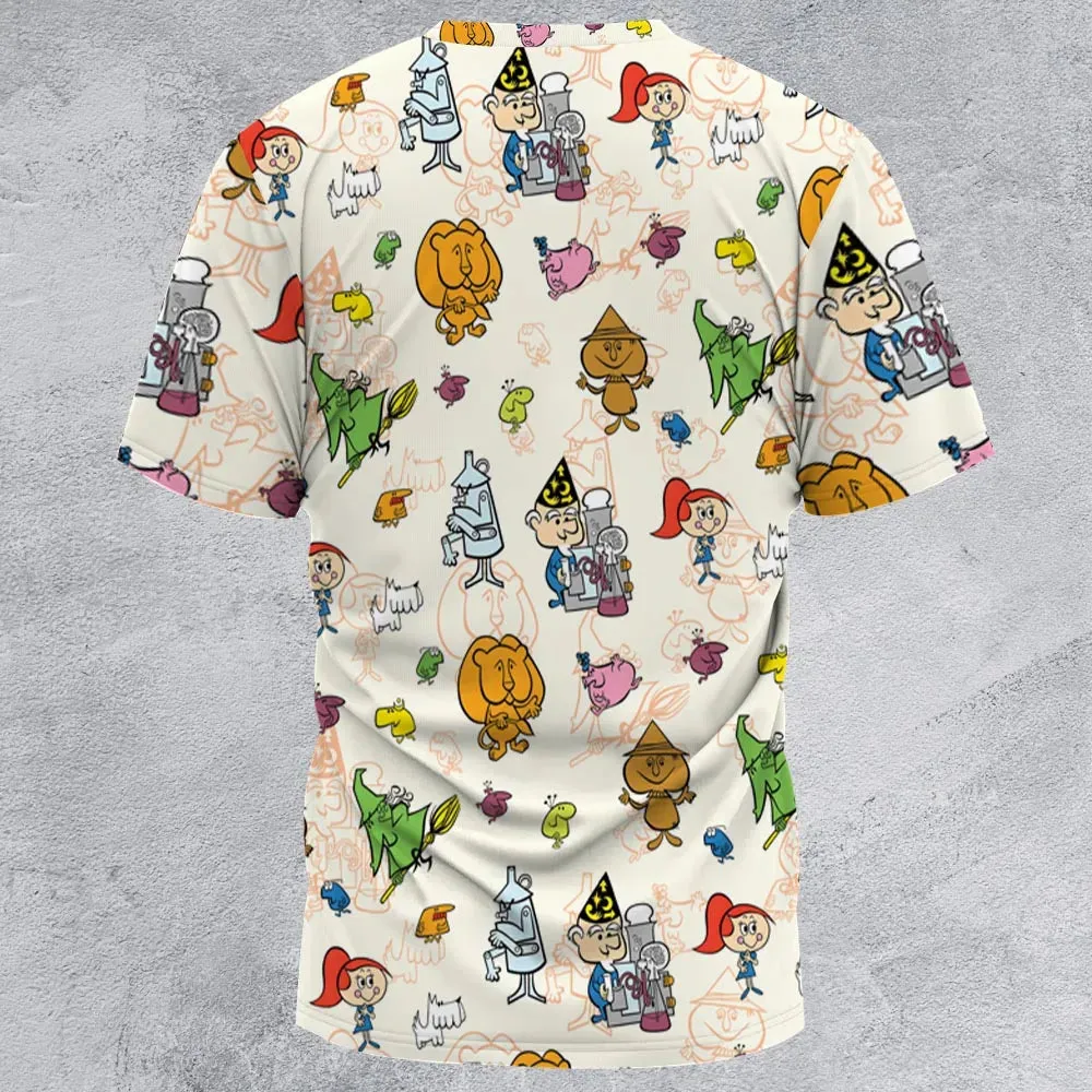 Chibi Tales Of The Wizard Of Oz All-Over Print Unisex T-Shirt - 3