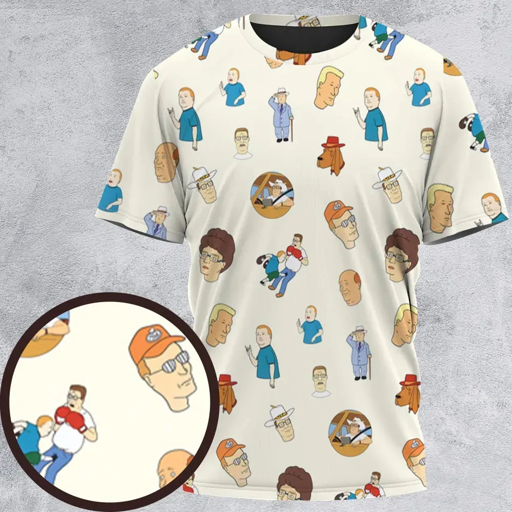 King Of The Hill Collection All-Over Print Unisex T-Shirt - 2