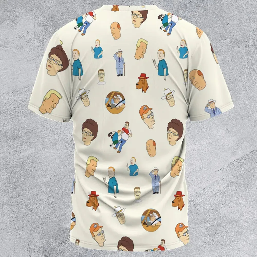 King Of The Hill Collection All-Over Print Unisex T-Shirt - 3