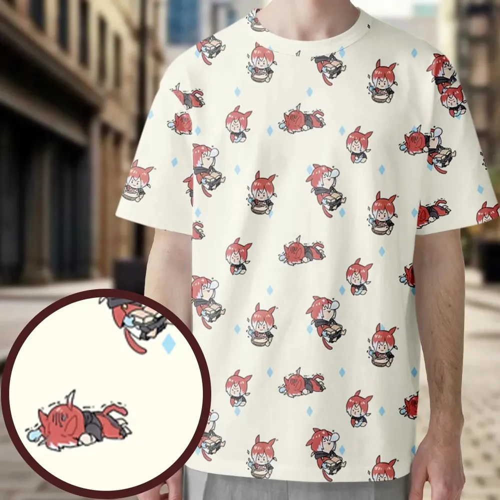 Crystal Exarch Final Fantasy All-Over Print Unisex T-Shirt - 3