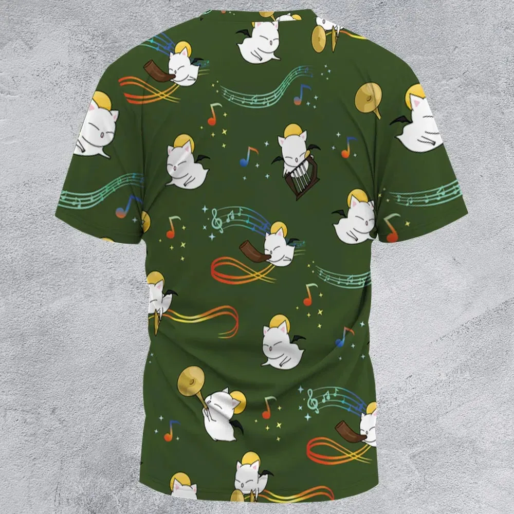 Moggle Music Final Fantasy All-Over Print Unisex T-Shirt - 3