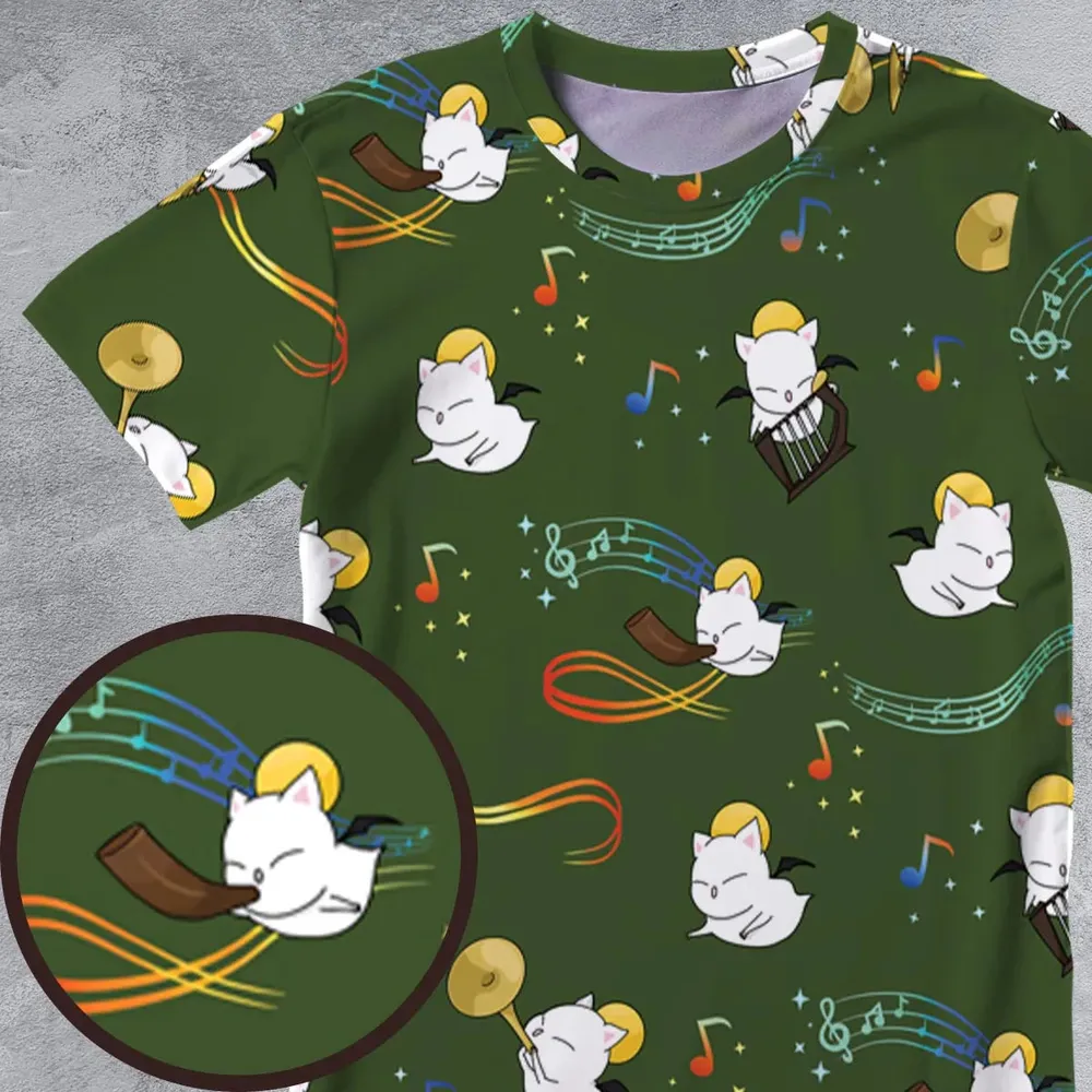 Moggle Music Final Fantasy All-Over Print Unisex T-Shirt - 4