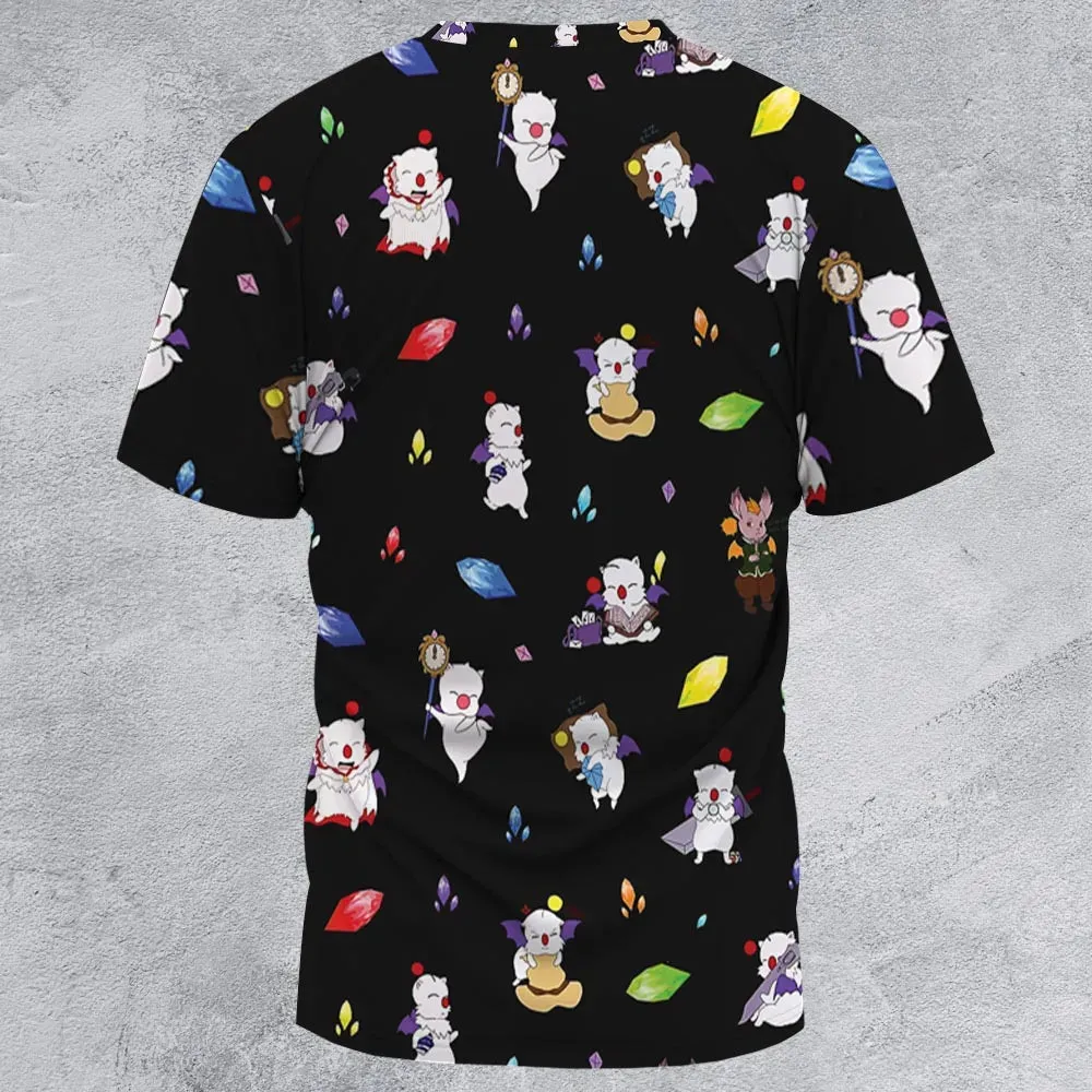 Moggle Final Fantasy All-Over Print Unisex T-Shirt - 3