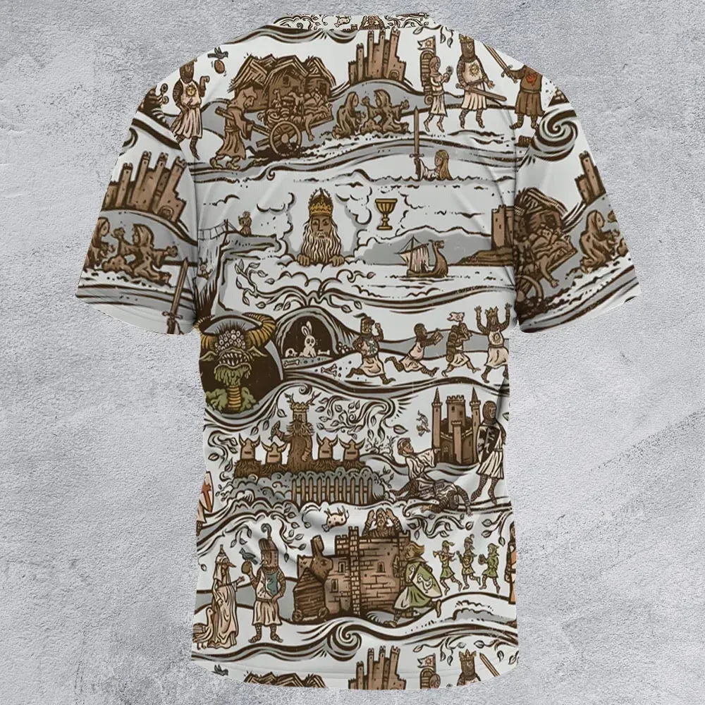 The Tapestry Journey Monty Python All-Over Print Unisex T-Shirt - 3