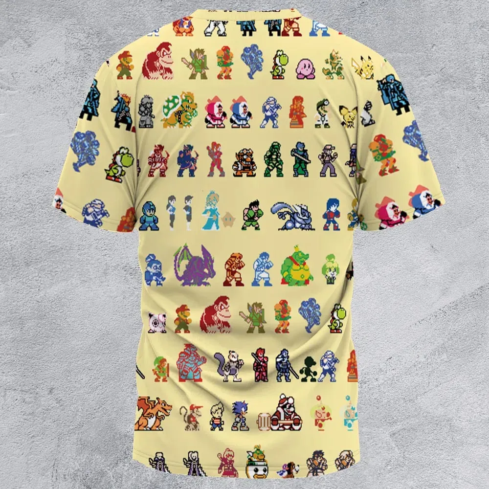 Ultimate Roster Super Smash Bros All-Over Print Unisex T-Shirt - 3