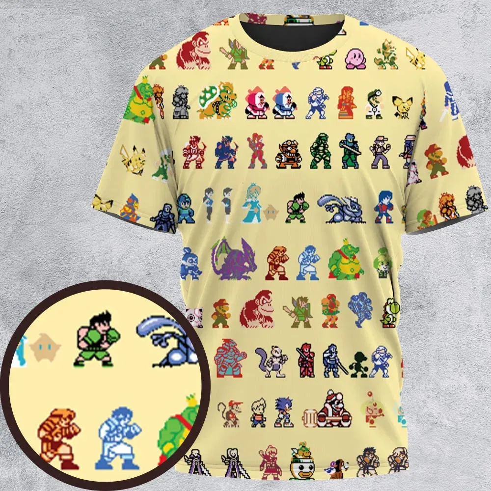 Ultimate Roster Super Smash Bros All-Over Print Unisex T-Shirt - 2
