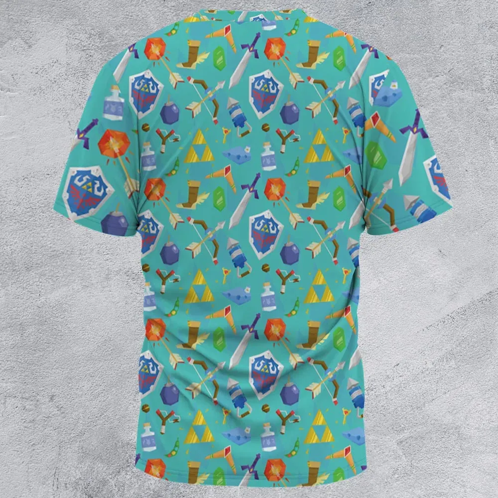 Zelda Korok All-Over Print Unisex T-Shirt - 3