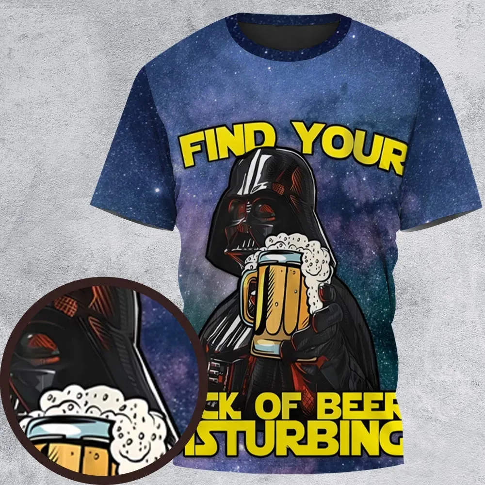 I Find Your Lack Of Beer Disturbing Cool All-Over Print Unisex T-Shirt - 2