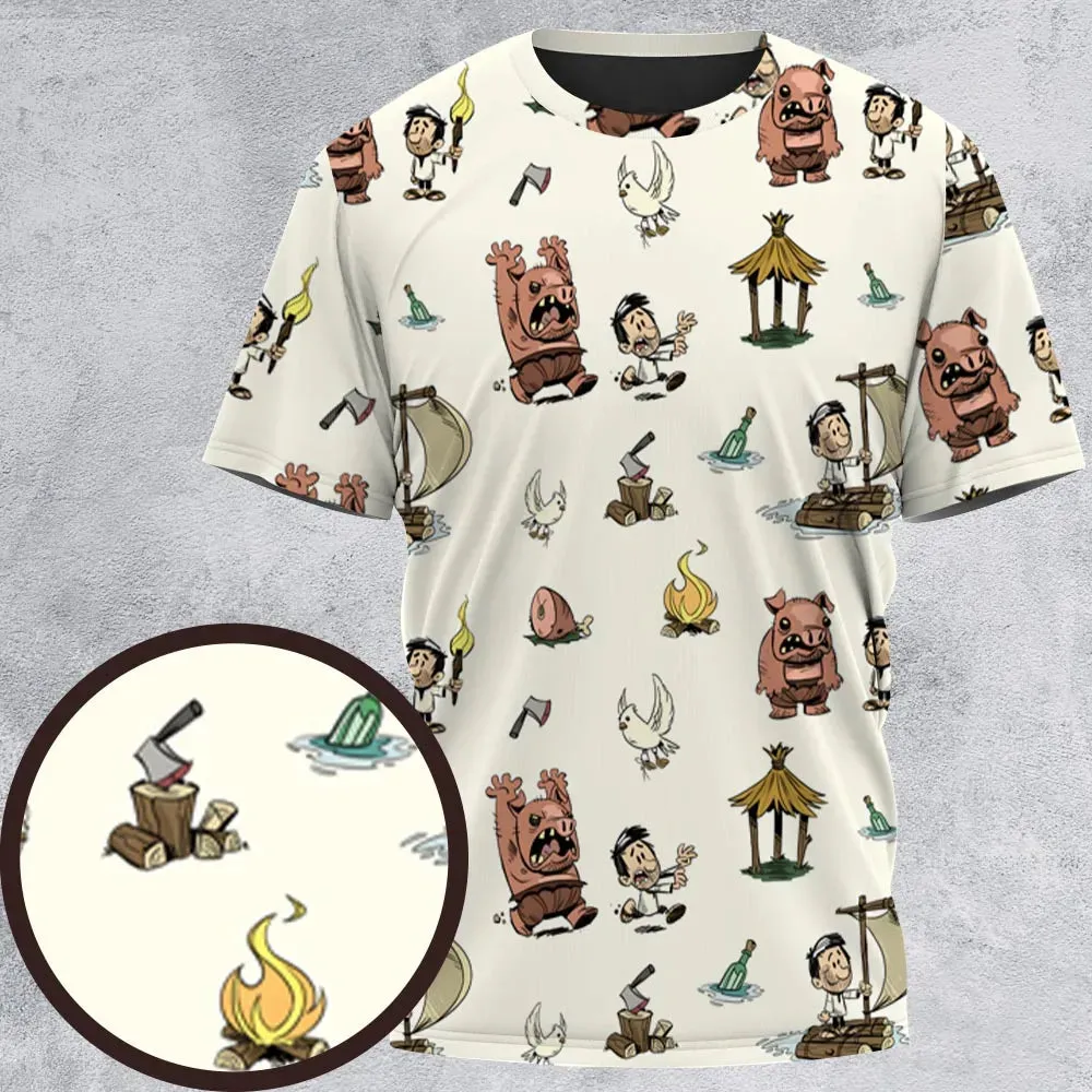 Don't Starve Collection All-Over Print Unisex T-Shirt - 2