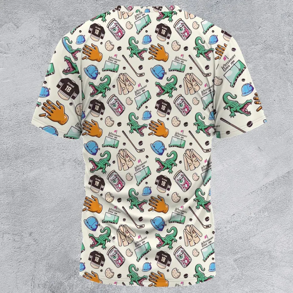 Happy Gilmore Pattern All-Over Print Unisex T-Shirt - 2