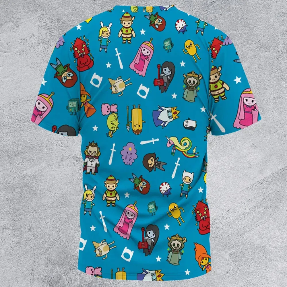 Time for Adventures Adventure Time All-Over Print Unisex T-Shirt - 3
