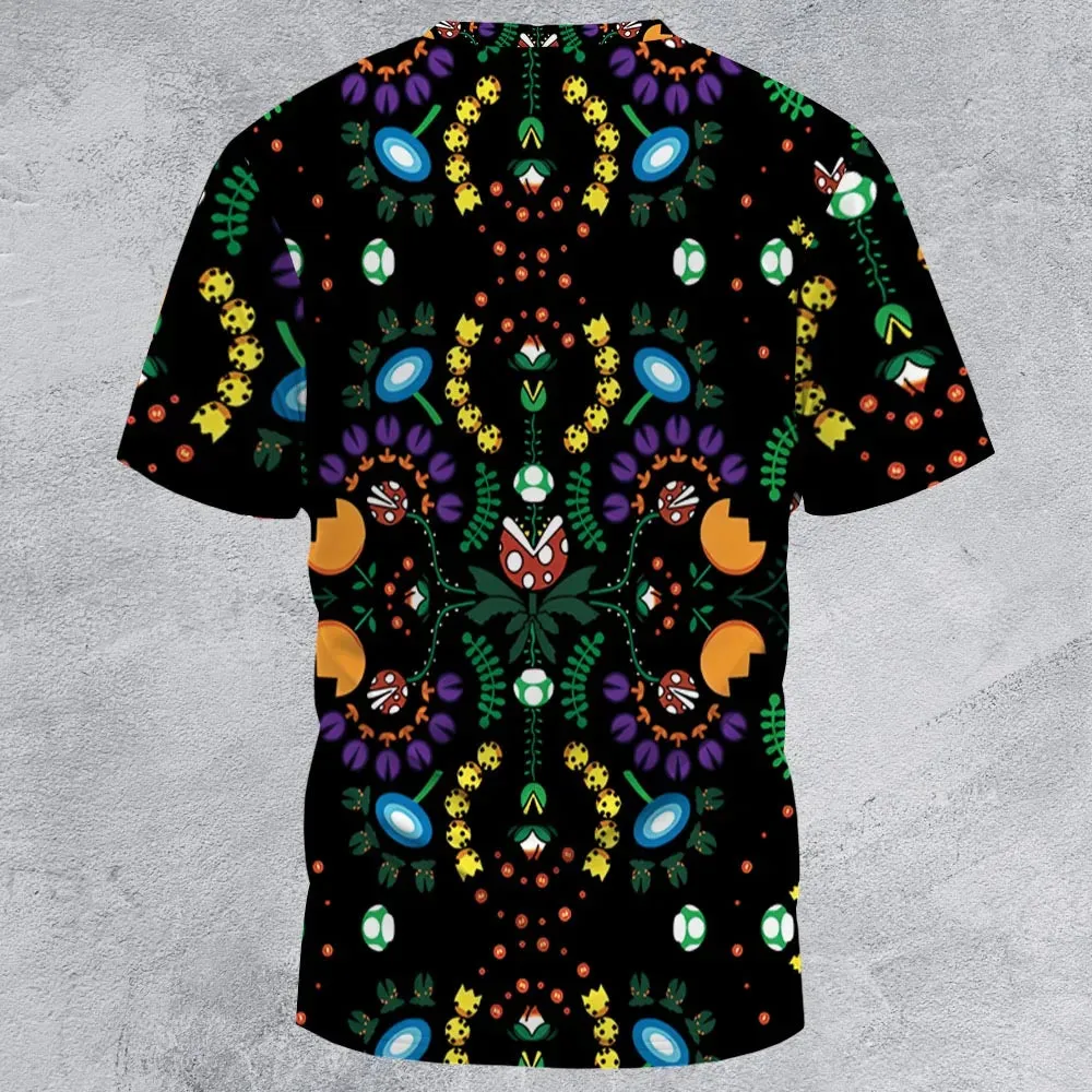 Mario Bros Piranha Plant All-Over Print Unisex T-Shirt - 2