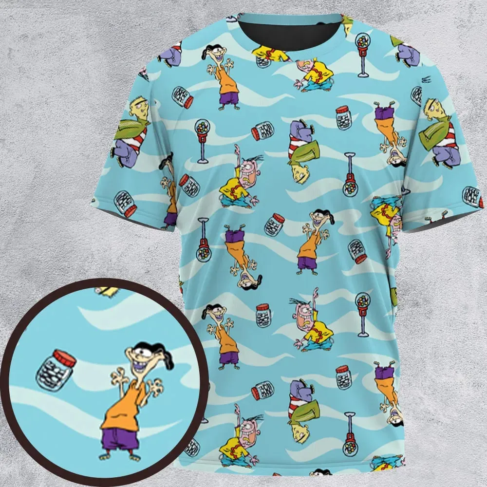 Quick Tips Regarding Ed, Edd, n Eddy Pattern All-Over Print Unisex T-Shirt - 2