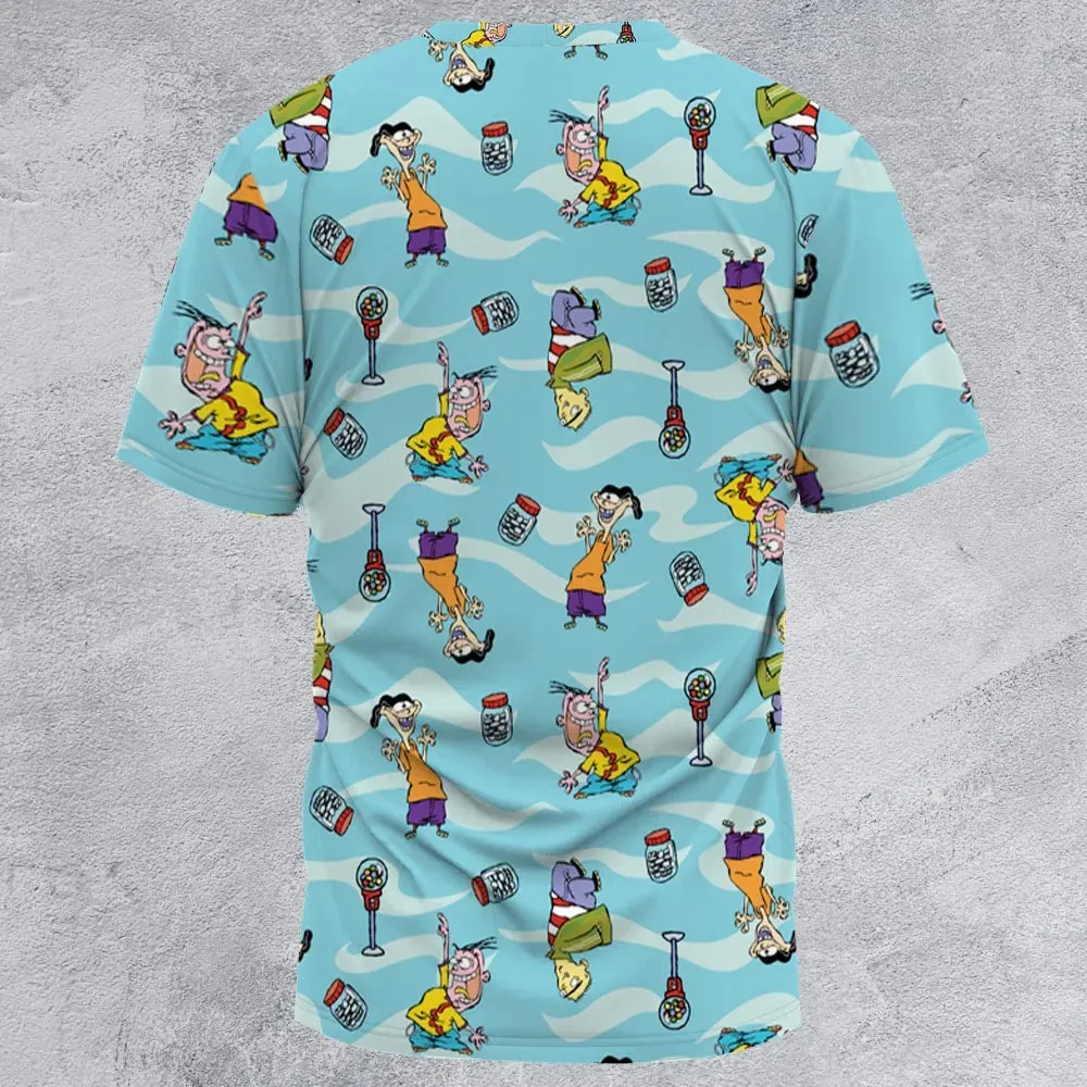 Quick Tips Regarding Ed, Edd, n Eddy Pattern All-Over Print Unisex T-Shirt - 3