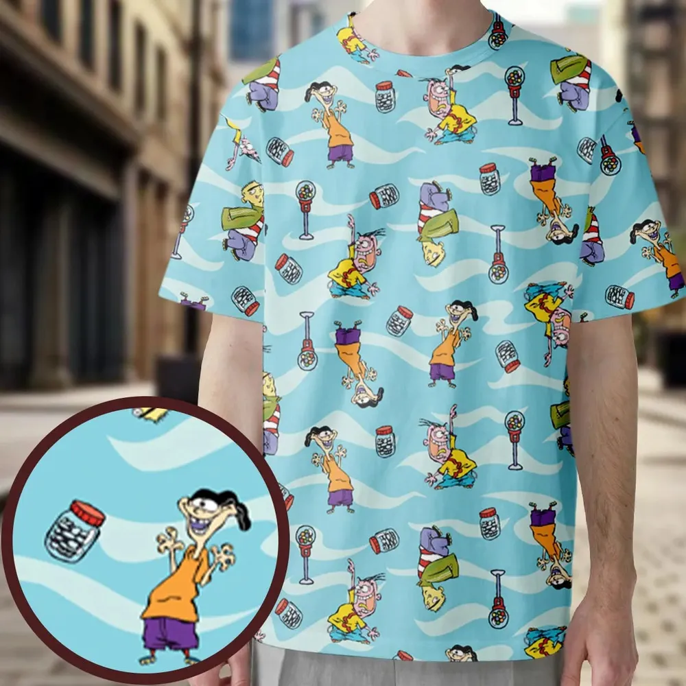 Quick Tips Regarding Ed, Edd, n Eddy Pattern All-Over Print Unisex T-Shirt - 4