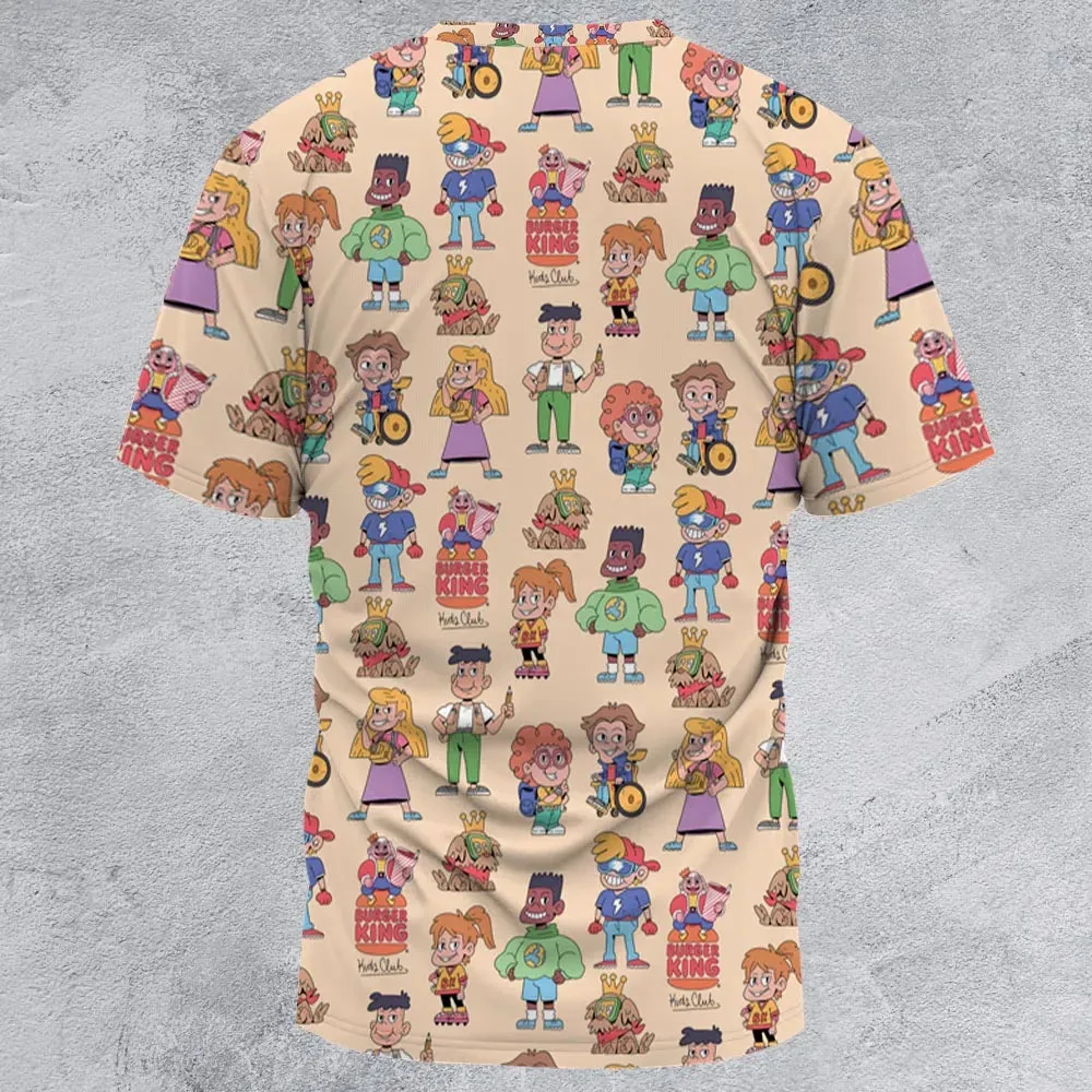 BK Kids Club All-Over Print Unisex T-Shirt - 3
