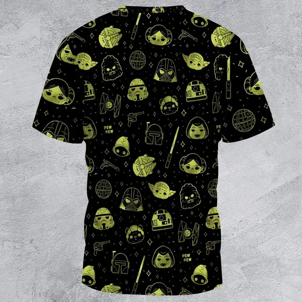 PewPew Star Wars All-Over Print Unisex T-Shirt - 2