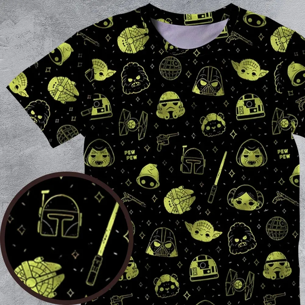 PewPew Star Wars All-Over Print Unisex T-Shirt - 4