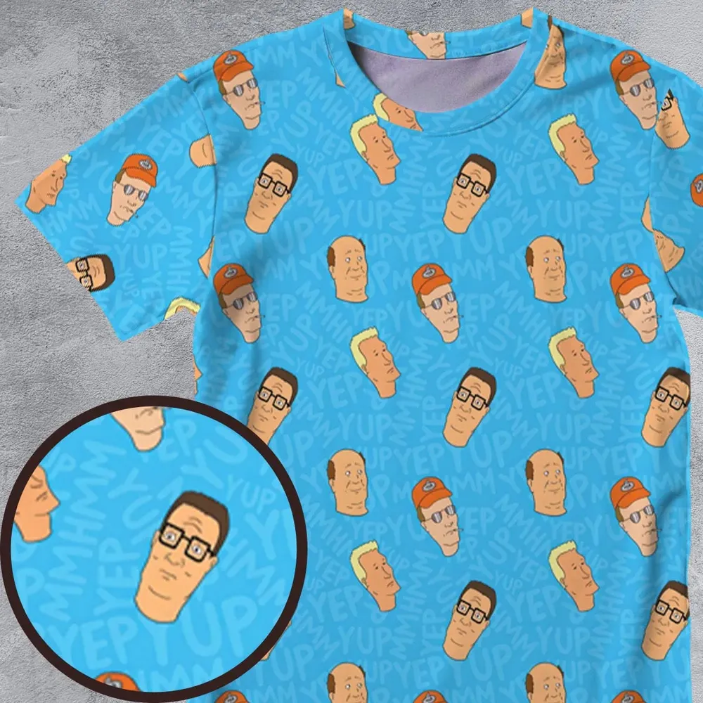 Yup Mmhmm King Of The Hill All-Over Print Unisex T-Shirt - 4