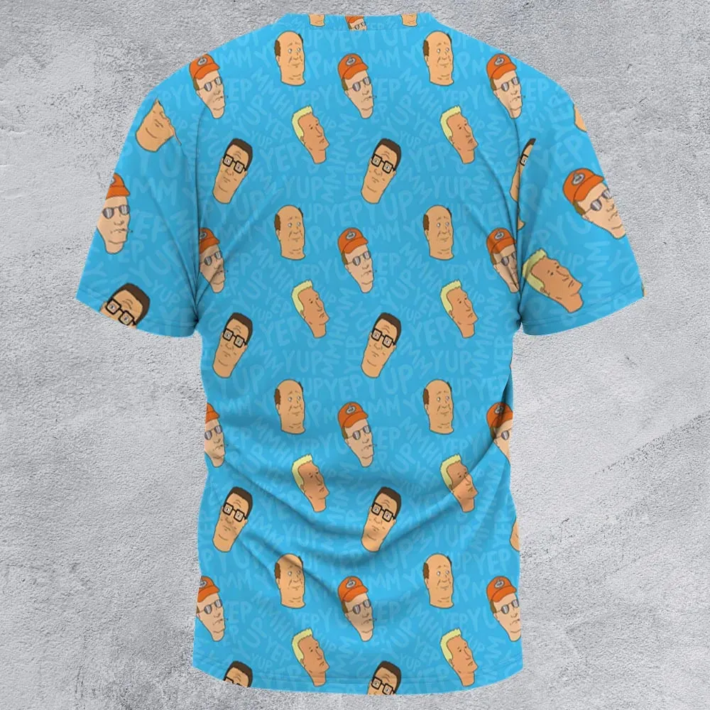 Yup Mmhmm King Of The Hill All-Over Print Unisex T-Shirt - 2