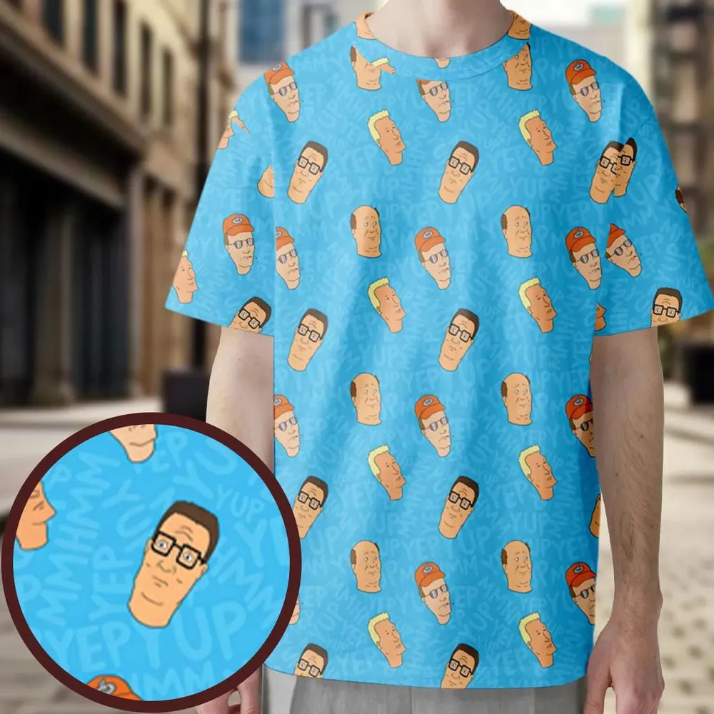 Yup Mmhmm King Of The Hill All-Over Print Unisex T-Shirt - 3