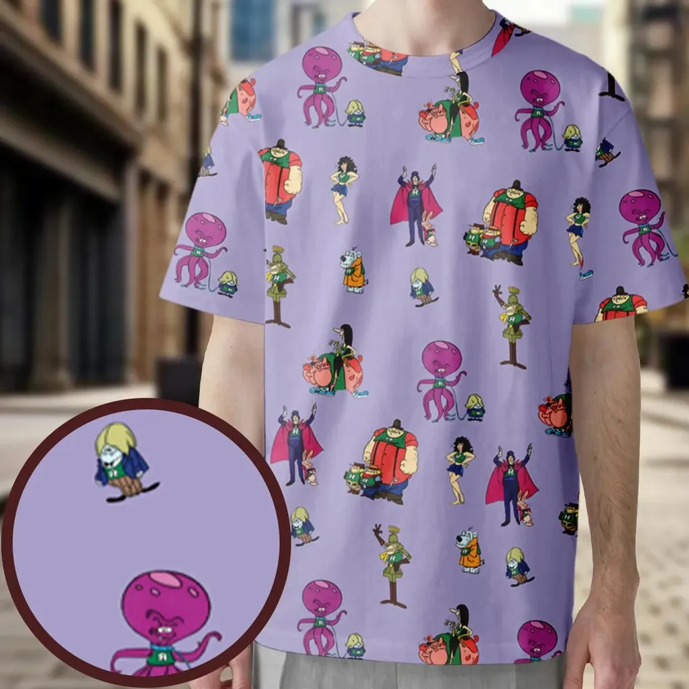 Really Rotten Scooby's All-Star Laff-A-Lympics All-Over Print Unisex T-Shirt - 3