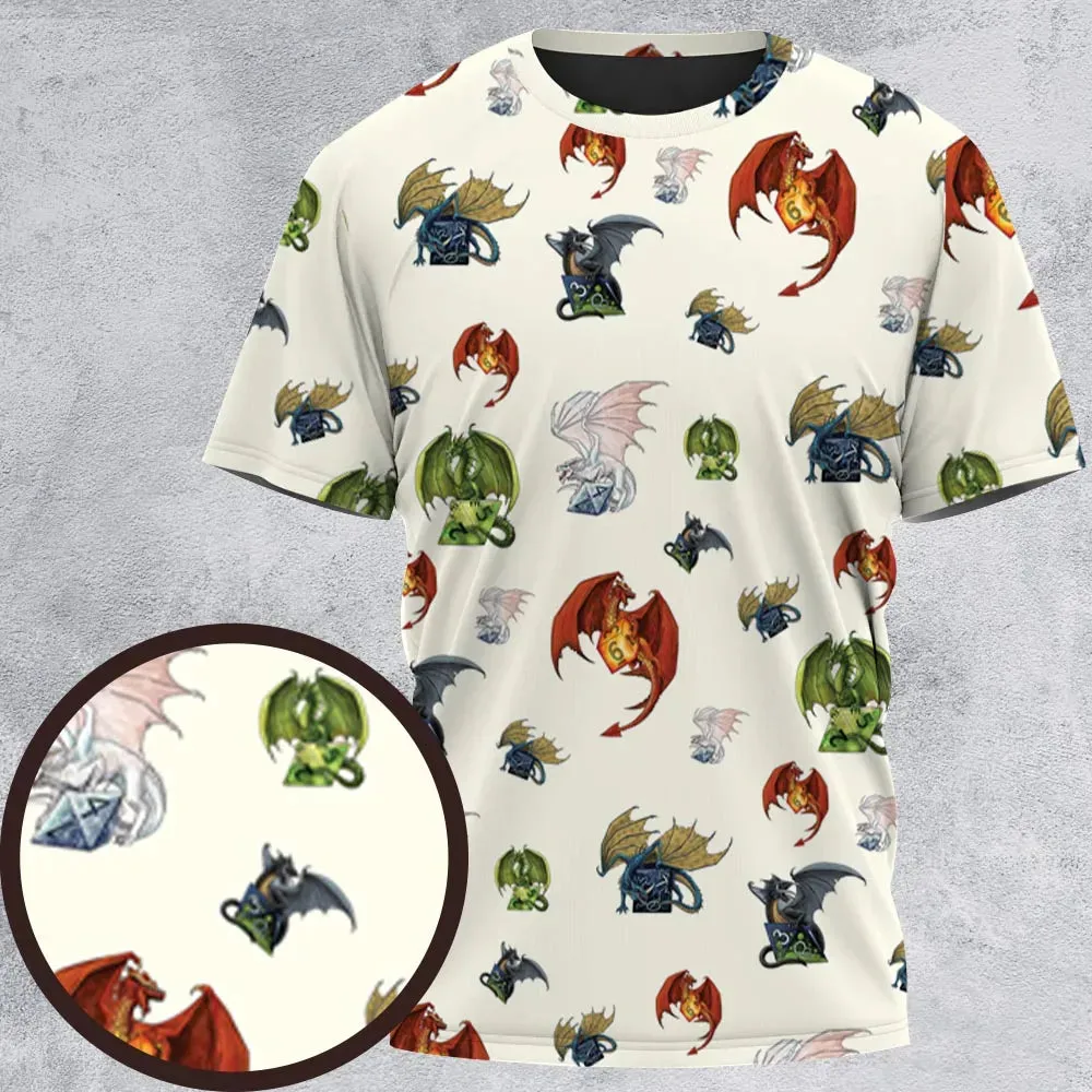 Dragon Dice DnD All-Over Print Unisex T-Shirt - 2