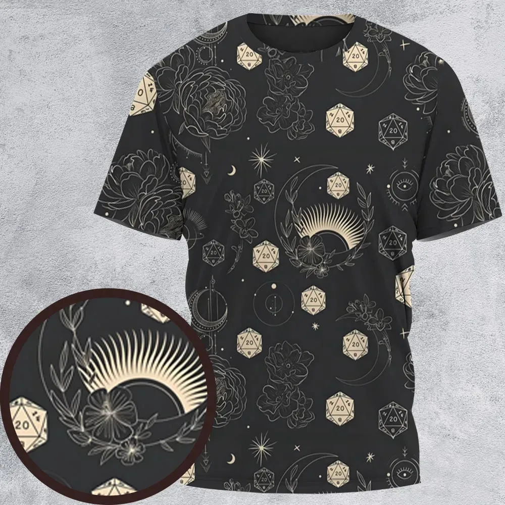 Explosion Dice DnD All-Over Print Unisex T-Shirt - 2
