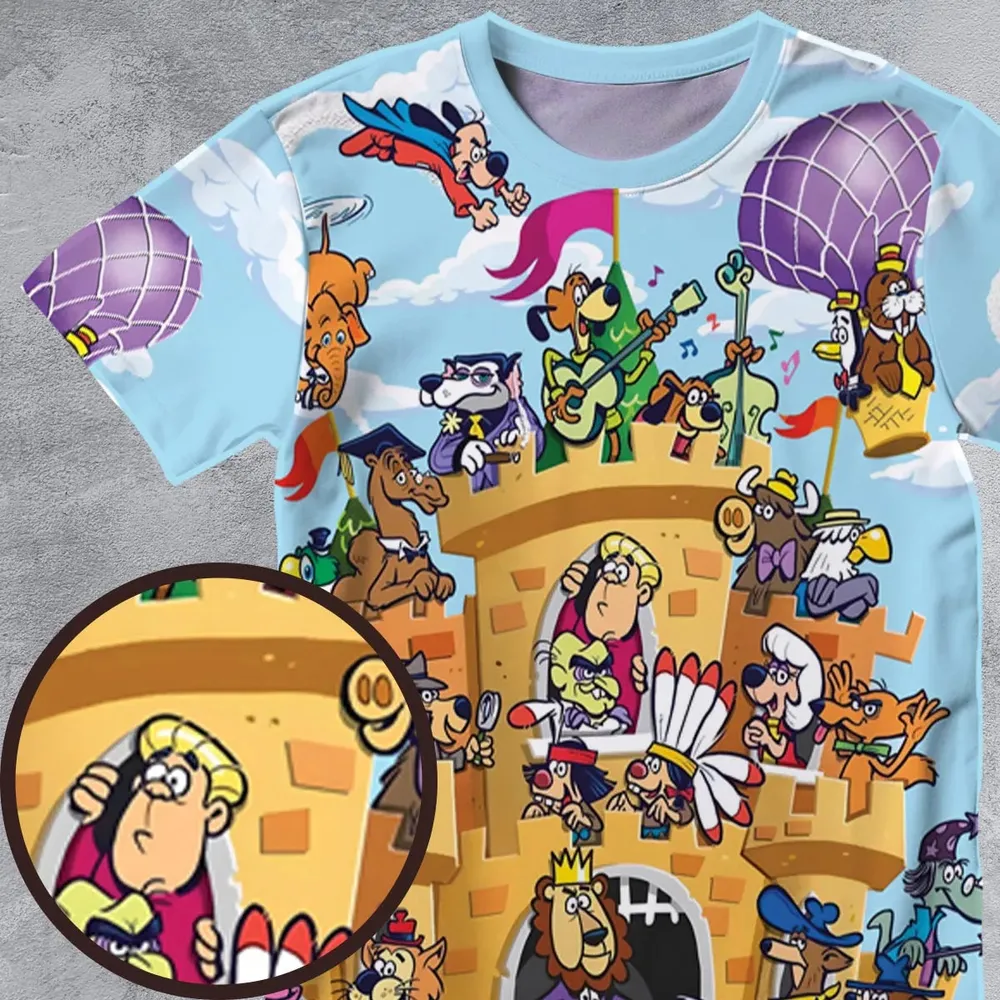 Classic Underdog All-Over Print Unisex T-Shirt - 4