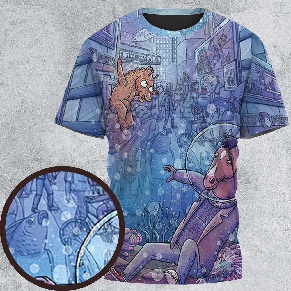 Bojack Horseman All-Over Print Unisex T-Shirt - 2