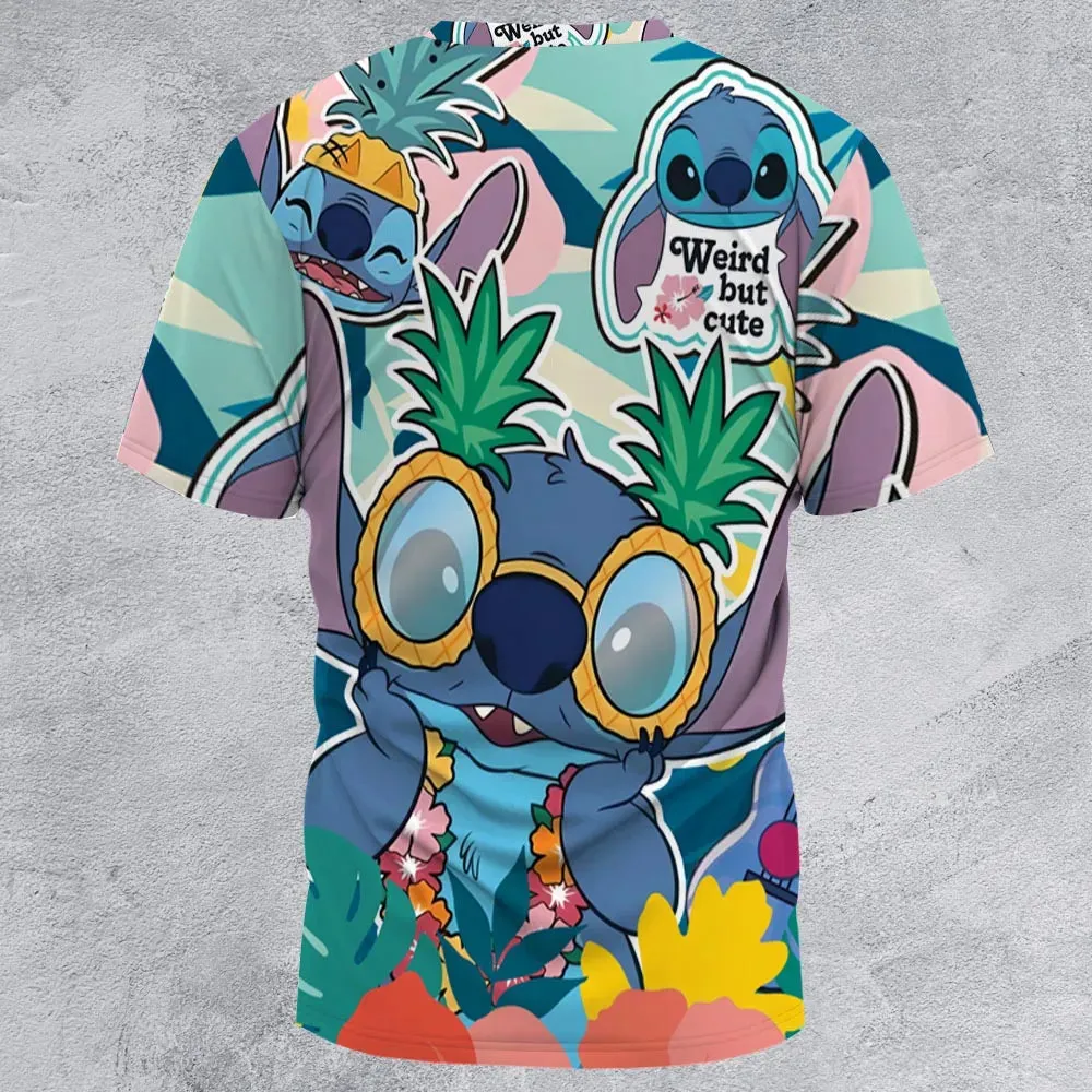 Weird But Cute Stitch All-Over Print Unisex T-Shirt - 2