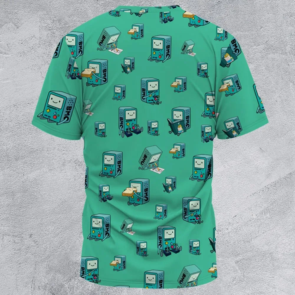 BMO World Adventure Time All-Over Print Unisex T-Shirt - 2