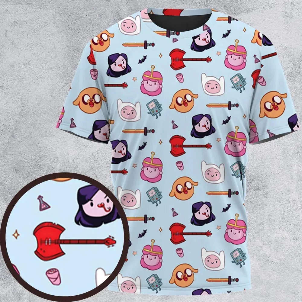 The Gang Adventure Time All-Over Print Unisex T-Shirt - 2