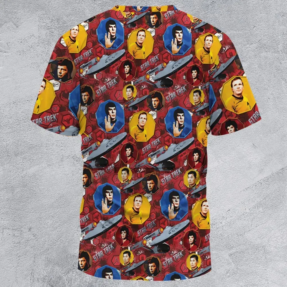 Boldly Star Trek All-Over Print Unisex T-Shirt - 3