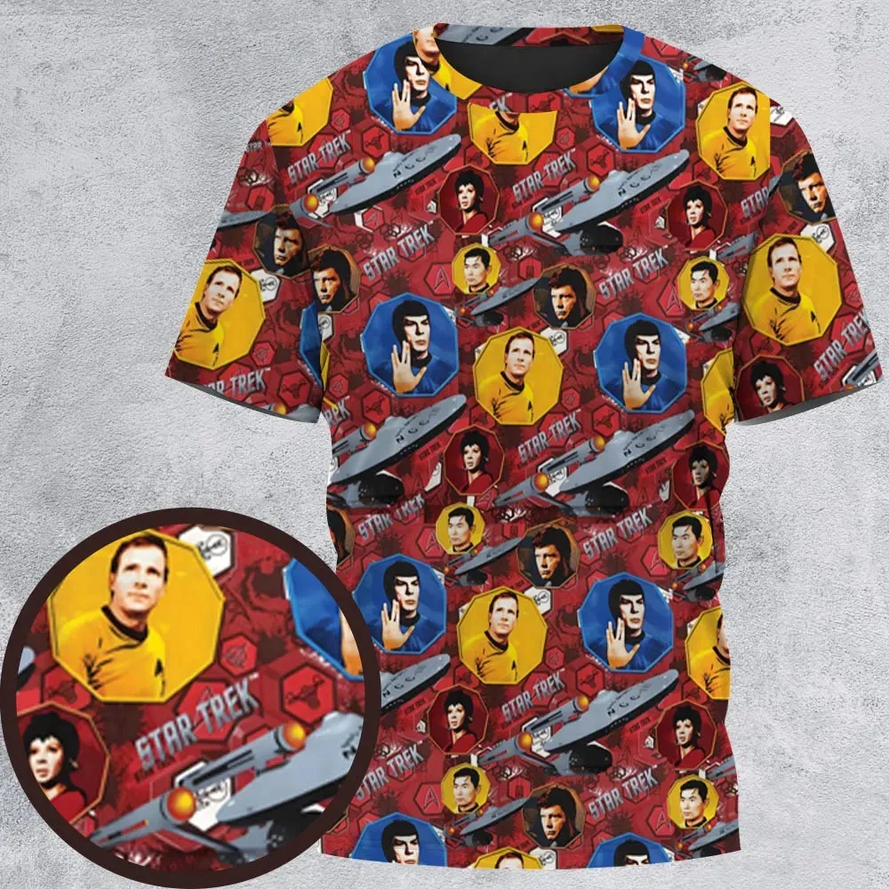Boldly Star Trek All-Over Print Unisex T-Shirt - 2
