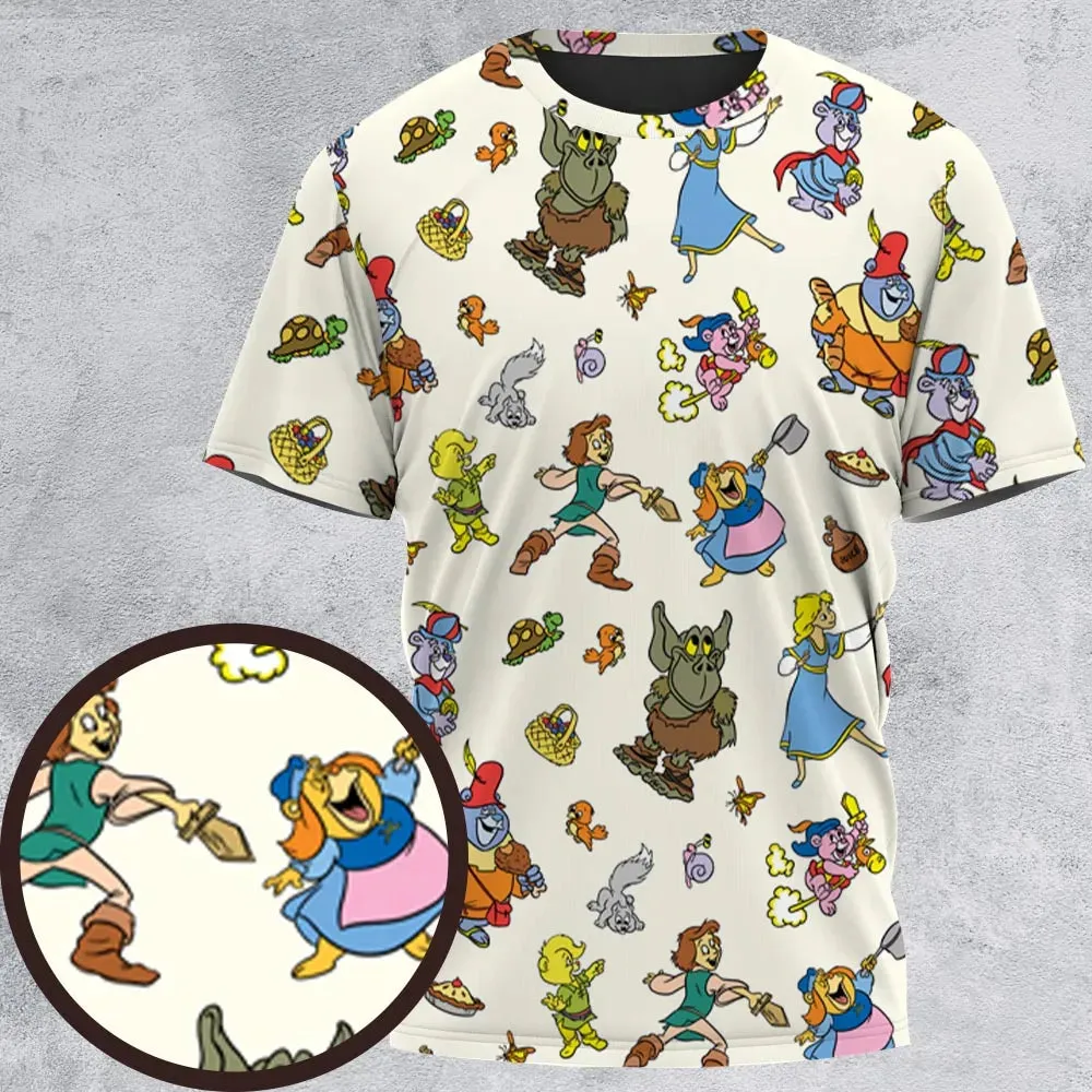 Gummi Bears Characters All-Over Print Unisex T-Shirt - 2