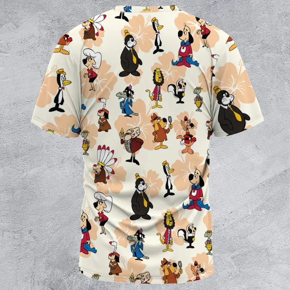 Nostalgia Underdog Characters All-Over Print Unisex T-Shirt - 3