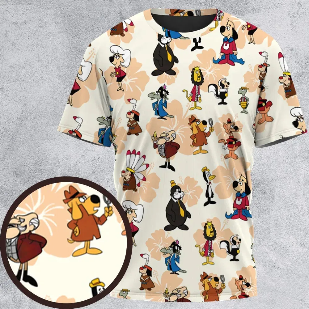 Nostalgia Underdog Characters All-Over Print Unisex T-Shirt - 2