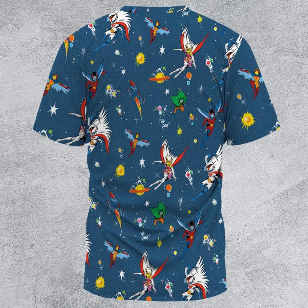 Battle of the Planets All-Over Print Unisex T-Shirt - 3