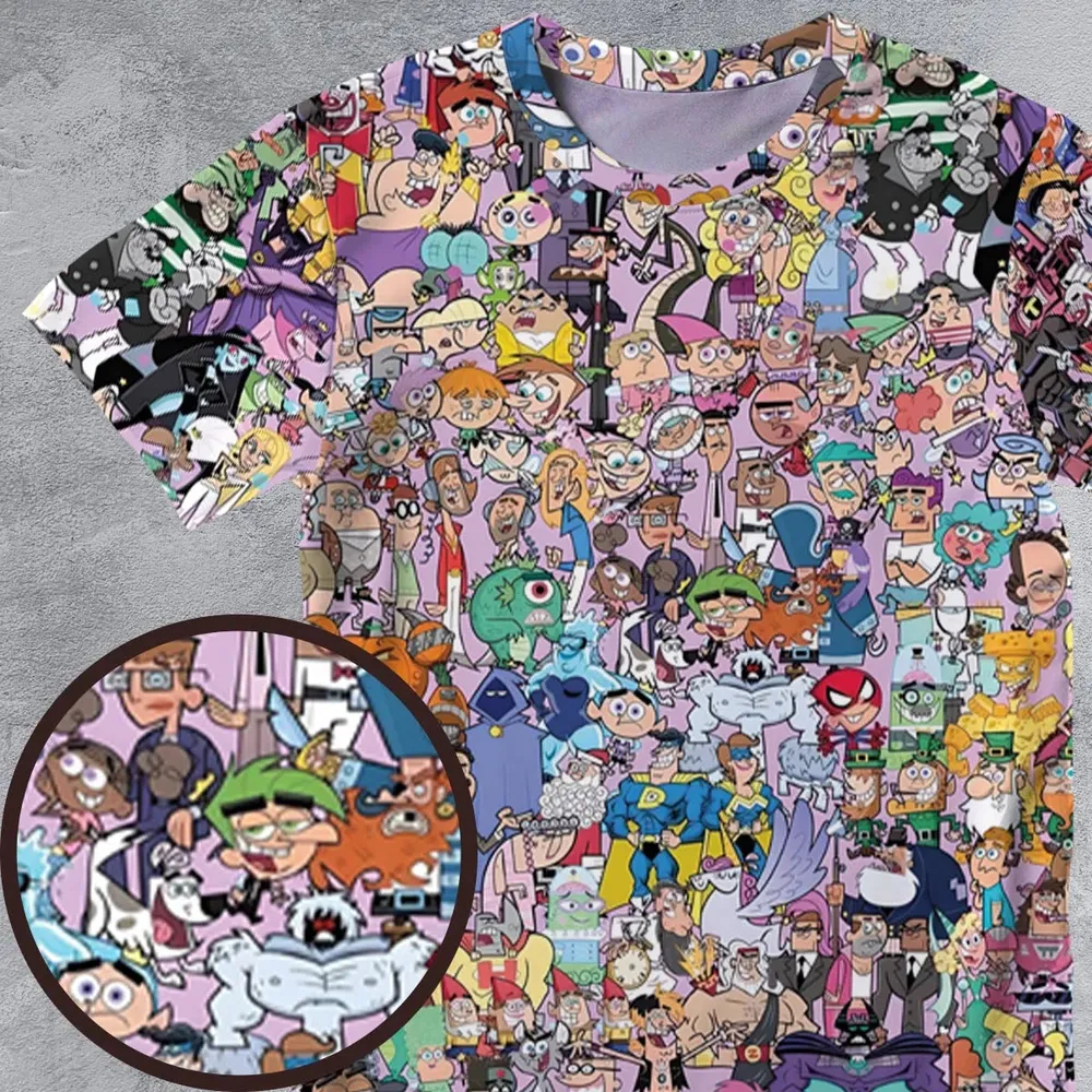 The Fairly OddParents All-Over Print Unisex T-Shirt - 4