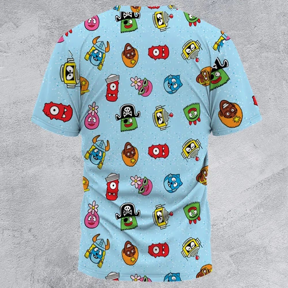 Yo Gabba Gabba Star Wars Mashup All-Over Print Unisex T-Shirt - 2