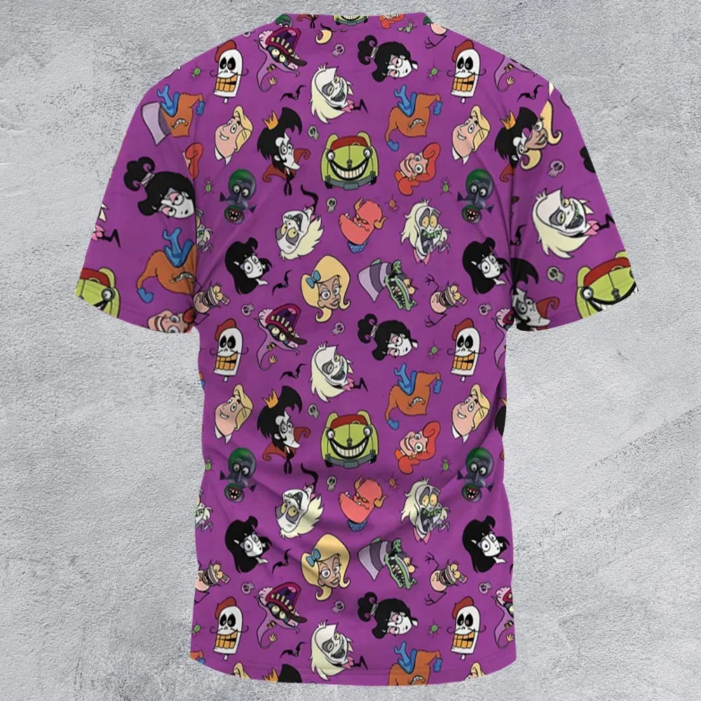 Beetlejuice Cartoon Vintage All-Over Print Unisex T-Shirt - 2
