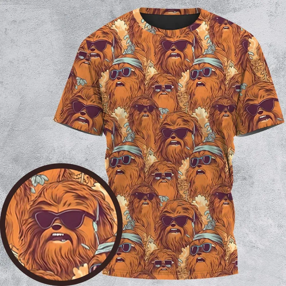 Retro Chewy Summer Vibes All-Over Print Unisex T-Shirt - 2